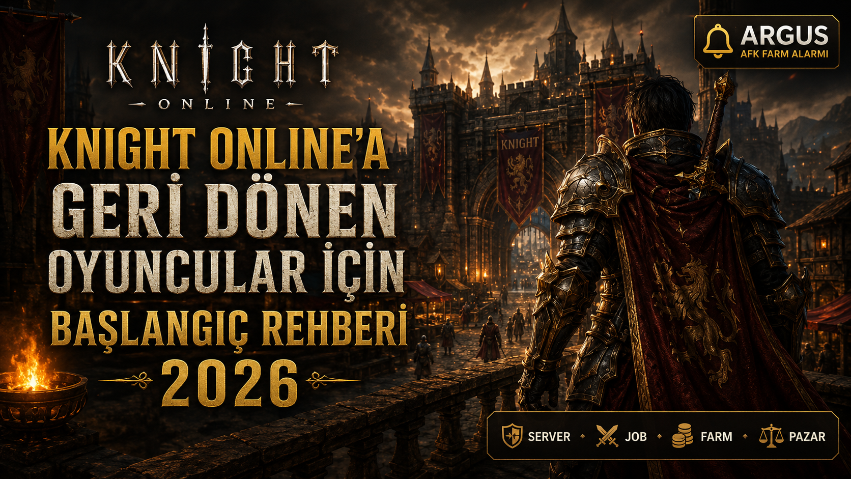 Knight Online'a geri dönen oyuncular için başlangıç rehberi kapak görseli